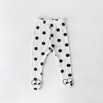 Leggins Baby Kids Jongens Meisjes Katoenen Broek Gedrukt Vlekken Apring Herfst Flexibele Broek Eye Print Pit Mode Leggings 85006 pants1 / 24M