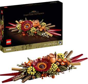 LEGO 10314 LEGO Icons Botanical Bloemstuk met Gedroogde Bloemen