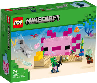 LEGO 21247 Minecraft Het Axolotl-huis (4111247)