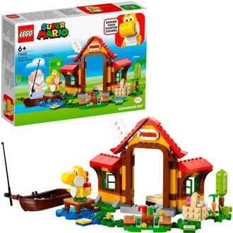 LEGO 71422 Super Mario Uitbreidingsset: Picknick bij Mario's huis Set met Yoshi