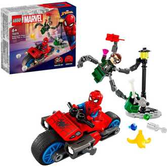 LEGO 76275 Lego Super Heroes Marvel Motorachtervolging: Spider-Man