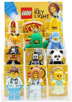 LEGO Acryl Counter Display with 12 Light-Up Keychains