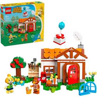 LEGO Animal Crossing - Isabelle op visite Constructiespeelgoed