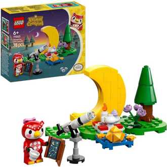 LEGO Animal Crossing Stargazing with Celeste Toy 77053