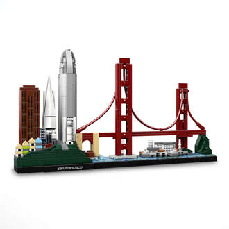 LEGO Architecture San Francisco - 21043 Multikleur