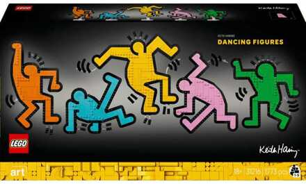 LEGO Art - Keith Haring - Dansende figuren Constructiespeelgoed