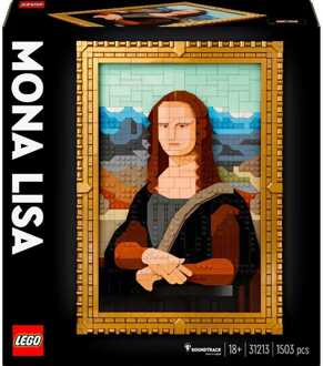 LEGO Art Mona Lisa Painting Building Set for Adults 31213