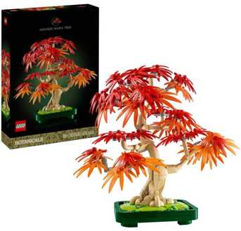 LEGO Botanicals Japanese Red Maple Bonsai Tree DIY Set 10348