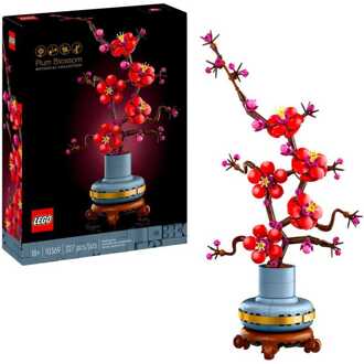 LEGO Botanicals Plum Blossom Flower Set for Adults 10369