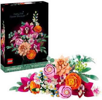 LEGO Botanicals Pretty Pink Flower Bouquet Decor Set 10342