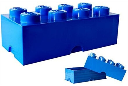 LEGO Brick 8 Opbergbox - Lichtblauw