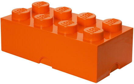 LEGO Brick 8 Opbergbox - Oranje