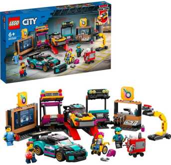 LEGO City 60389 Garage voor aanpasbare auto's
