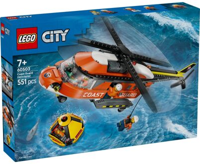LEGO City Coast Guard Helicopter Toy Building Set 60503