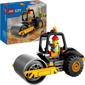 LEGO City Construction Steamroller Vehicle Toy Playset 60401