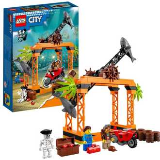 LEGO City - De haaiaanval stuntuitdaging Constructiespeelgoed