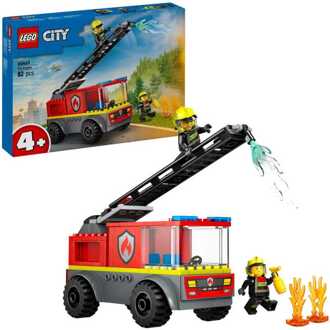 LEGO City Fire Engine with Ladder, Firefighter Toy 60463