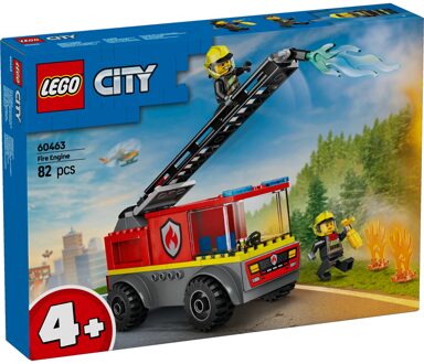LEGO City Fire Engine with Ladder, Firefighter Toy 60463
