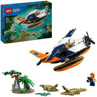 LEGO City - Jungleonderzoekers: watervliegtuig Constructiespeelgoed