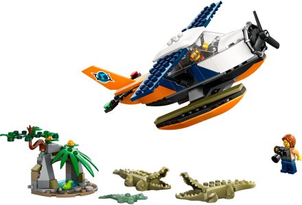 LEGO City - Jungleonderzoekers: watervliegtuig Constructiespeelgoed