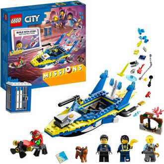LEGO City Missions Waterpolitie recherchemissies - 60355