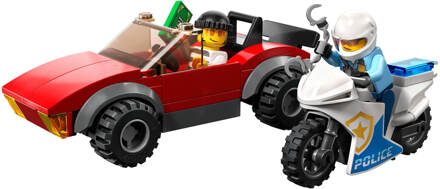 LEGO City Police Achtervolging Auto Op Politiemotor 60392