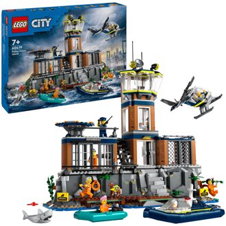 LEGO City Police Prison Island with Helicopter Toy 60419