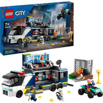 LEGO City - Politielaboratorium in truck Constructiespeelgoed