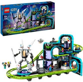 LEGO City Robot World Roller-Coaster Park Creative Toy 60421