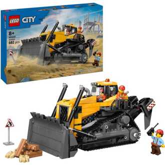 LEGO City Yellow Bulldozer Construction Vehicle Toy 60466