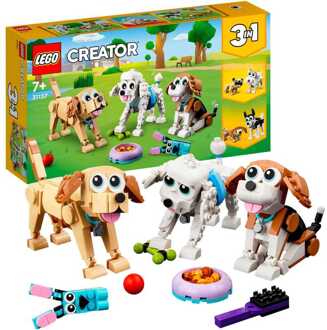 LEGO Creator 3-in-1 31137 Creator 3in1 Schattige Honden Set