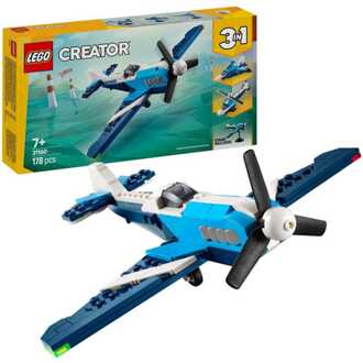 LEGO Creator 3in1 Aircraft: Race Plane Toy for Kids 31160