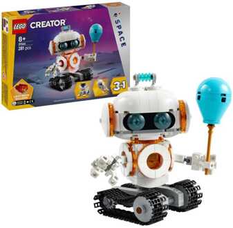LEGO Creator 3in1 Space Robot Toy, Kids' Building Set 31164