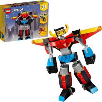 LEGO Creator 3in1 Superrobot Draak Vliegtuig Set 31124