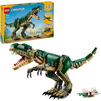 LEGO Creator 3in1 T. rex Figure, Toy Dinosaur Set 31151