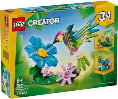 LEGO Creator 3in1 Wild Animals: Colourful Hummingbird 31384