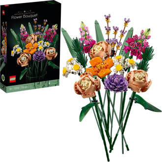 LEGO Creator Expert 10280 Bloemboeket, kunstbloemen, DIY-bloemdecoratieset, set voor volwassenen Adult