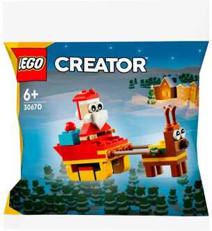 LEGO Creator - Sledetocht van de Kerstman Constructiespeelgoed