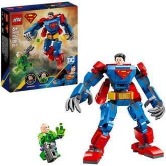 LEGO DC Superman Mech vs. Lex Luthor Super Hero Toy 76302