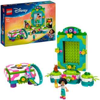 LEGO | Disney Encanto Mirabel’s Photo Frame and Jewellery Box Buildable Toy with Character 43239