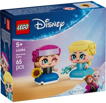 LEGO | Disney Frozen Mini Anna & Elsa Building Toys 43284
