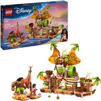 LEGO | Disney Moana 2 Kakamora Barge, Toy Building Set 43258
