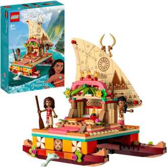 LEGO Disney Princess 43210 Vaiana's ontdekkingsboot Bouwset