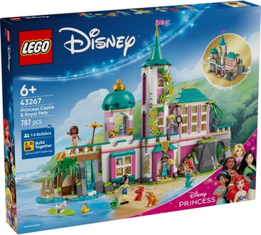LEGO Disney Princess Castle & Royal Pets Building Toy 43267