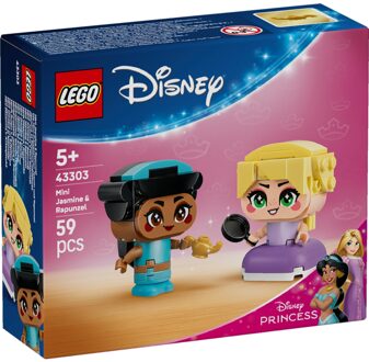 LEGO | Disney Princess Mini Jasmine & Rapunzel Figures 43303