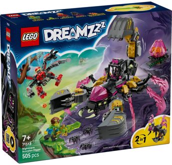 LEGO DREAMZzz 2in1 Nightmare Scorpion Digger Toy 71513