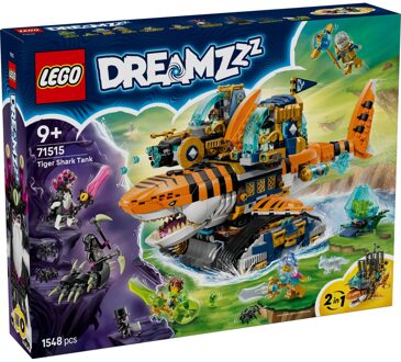 LEGO DREAMZzz 2in1 Tiger Shark Tank Toy for Kids 71515