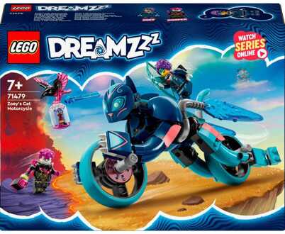 LEGO DREAMZzz Zoey’s Cat Motorcycle Bike Building Toy 71479