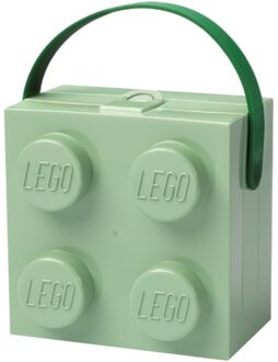 LEGO Drinkfles Hydration 0.5 L, Transparant - Lego Groen