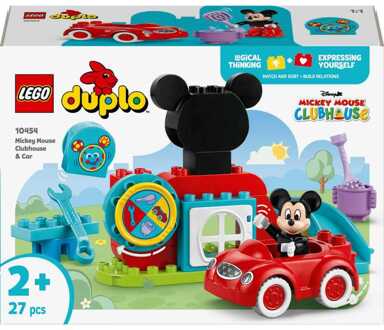 LEGO DUPLO | Disney Mickey Mouse Clubhouse & Car Set 10454